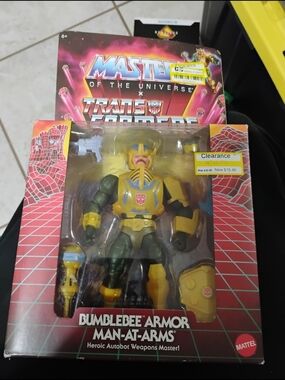 Mattel Bumblebee Armor Man-At-Arms Action Figure - Yellow & Green